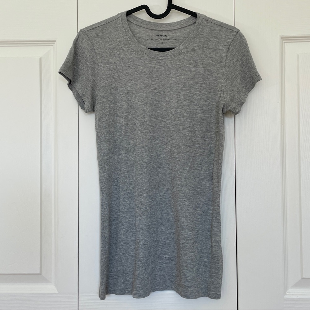 Vince Little Boy Women's Gray Short sleeve Tee